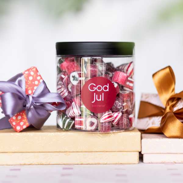 Christmas Bonchebøtte with Christmas mixture - handmade candies