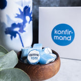 Confirmation candies blue handmade - Ideal table decoration for Confirmation