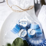 Confirmation candies blue handmade - Ideal table decoration for Confirmation
