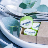 Konfirmation Candy Green – ideale Tischdeko