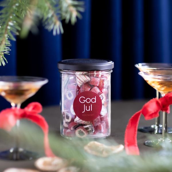 Handmade Christmas candies 250g in glass - Ideal for gifts and comfort