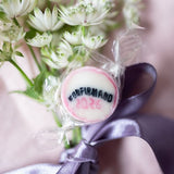 Einzeln verpackte Konfirmation Candy Pink - perfekte Tischdeko zur Konfirmation