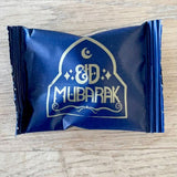 Eid Mubarak pose m. guldtryk inkl. håndlavede bolcher vegansk